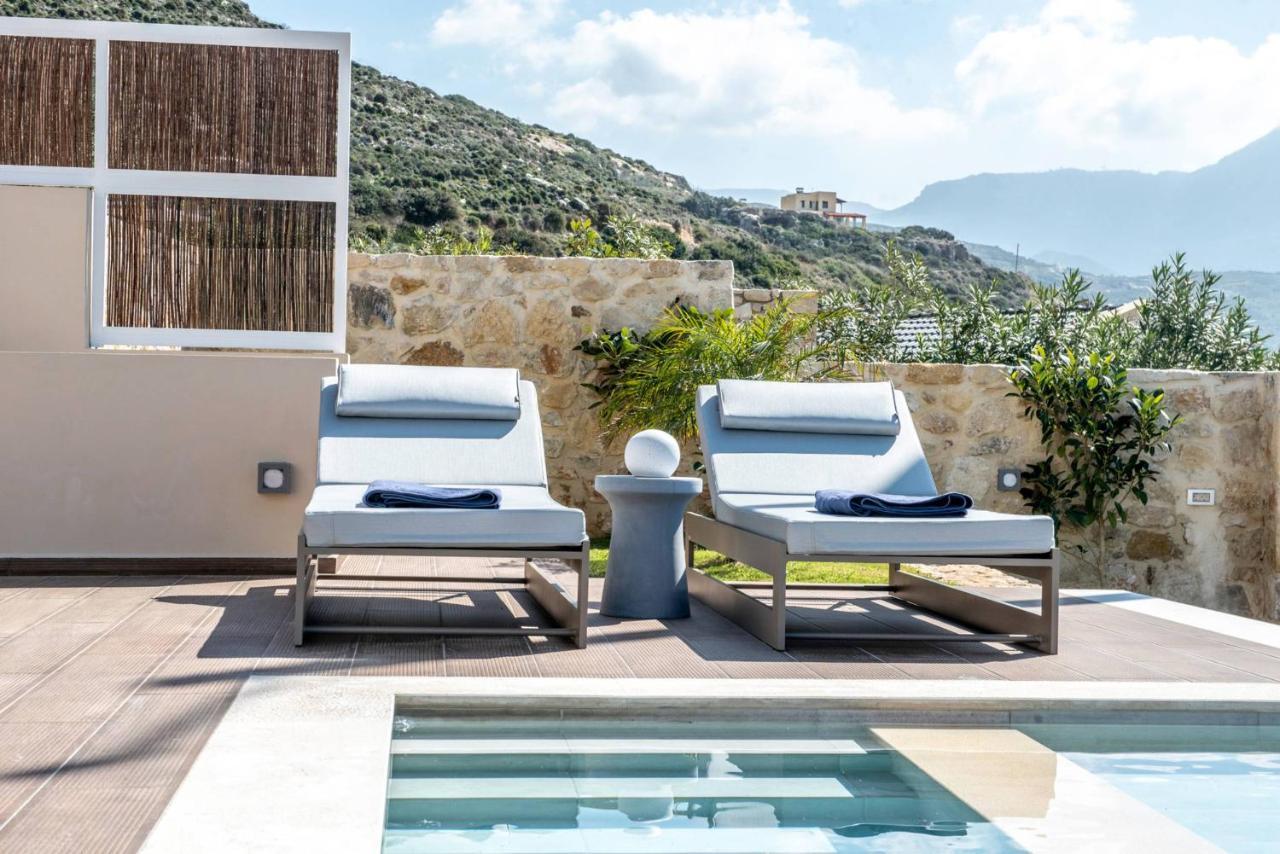 Cielo E Mare Villas I "Free" Heated Pools & Seaview Falasarna Exterior photo