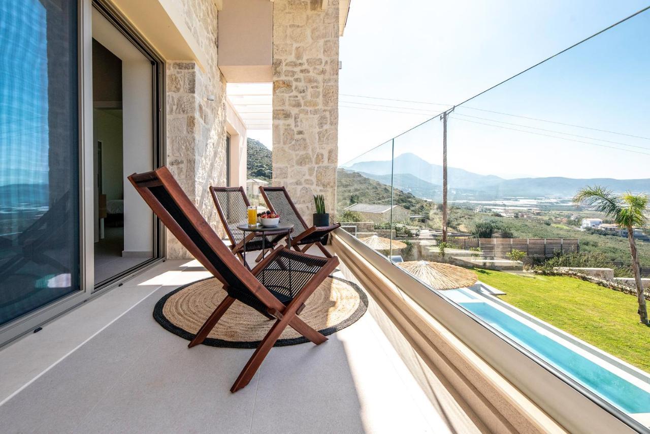 Cielo E Mare Villas I "Free" Heated Pools & Seaview Falasarna Exterior photo