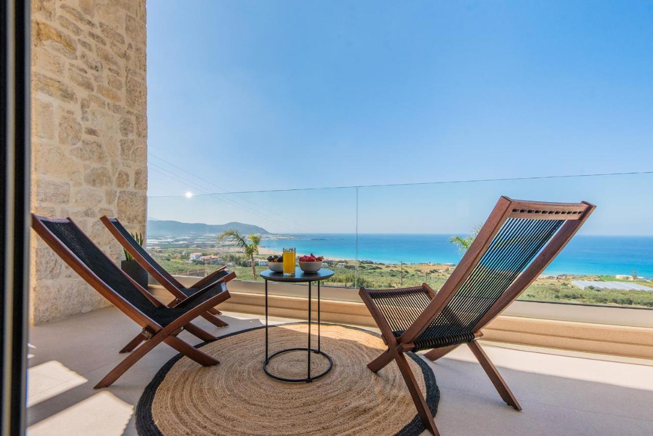 Cielo E Mare Villas I "Free" Heated Pools & Seaview Falasarna Exterior photo