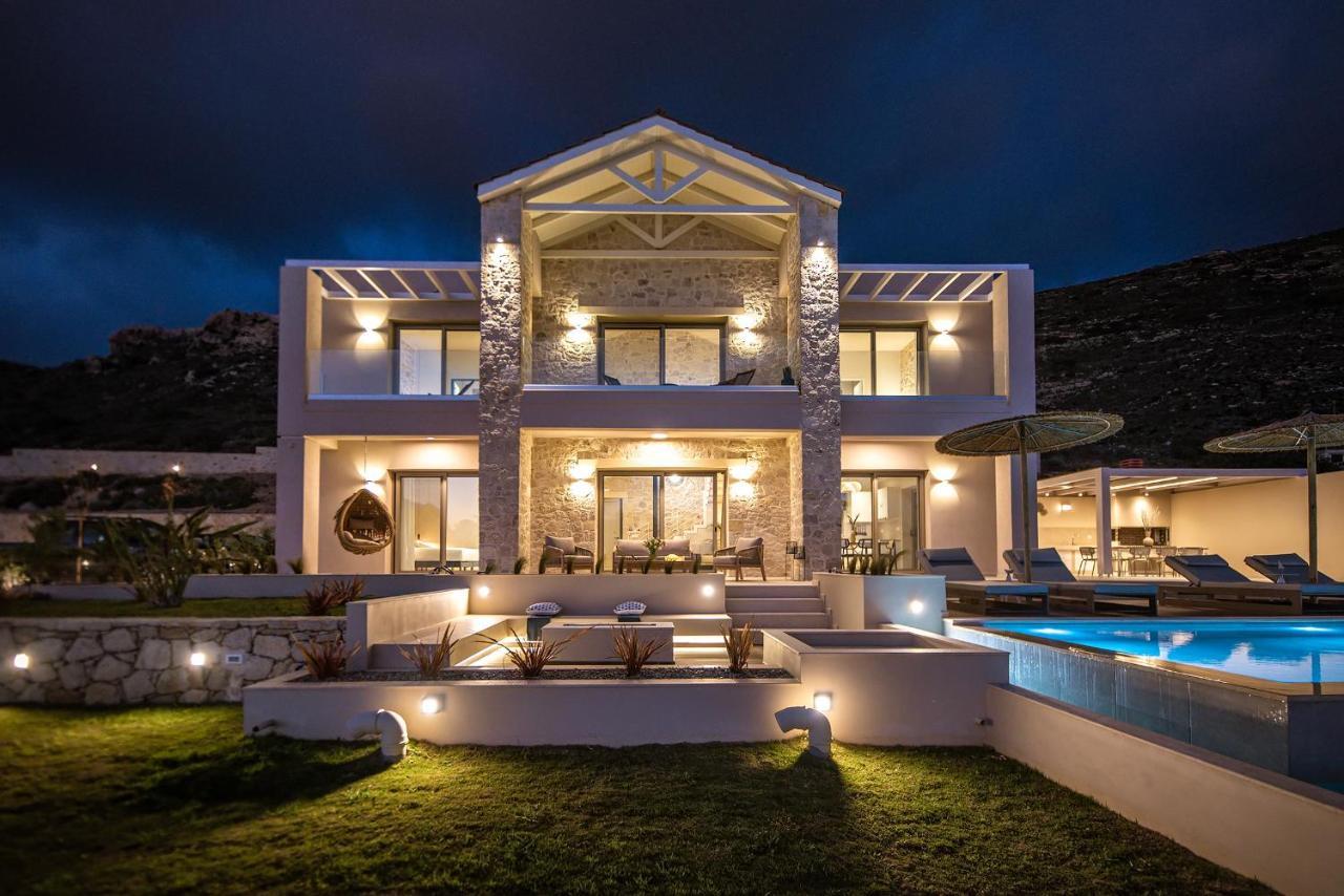 Cielo E Mare Villas I "Free" Heated Pools & Seaview Falasarna Exterior photo