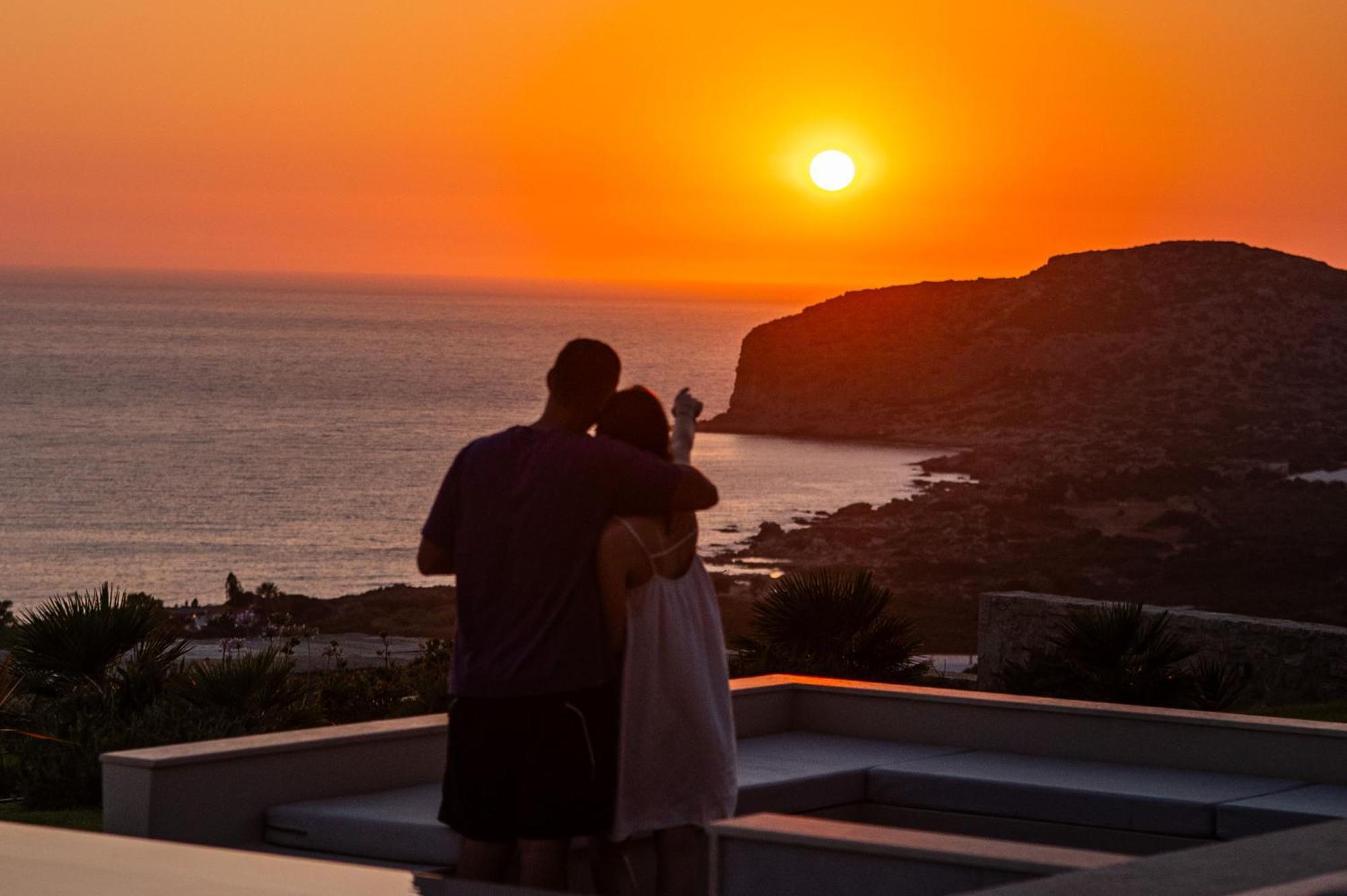 Cielo E Mare Villas I "Free" Heated Pools & Seaview Falasarna Exterior photo