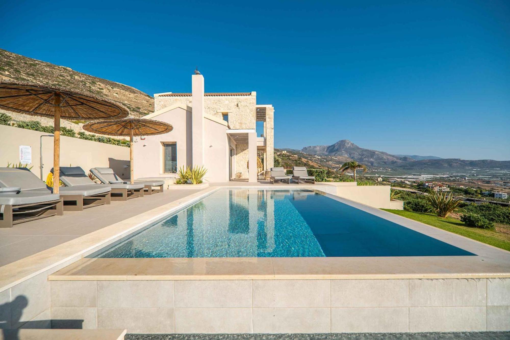 Cielo E Mare Villas I "Free" Heated Pools & Seaview Falasarna Exterior photo