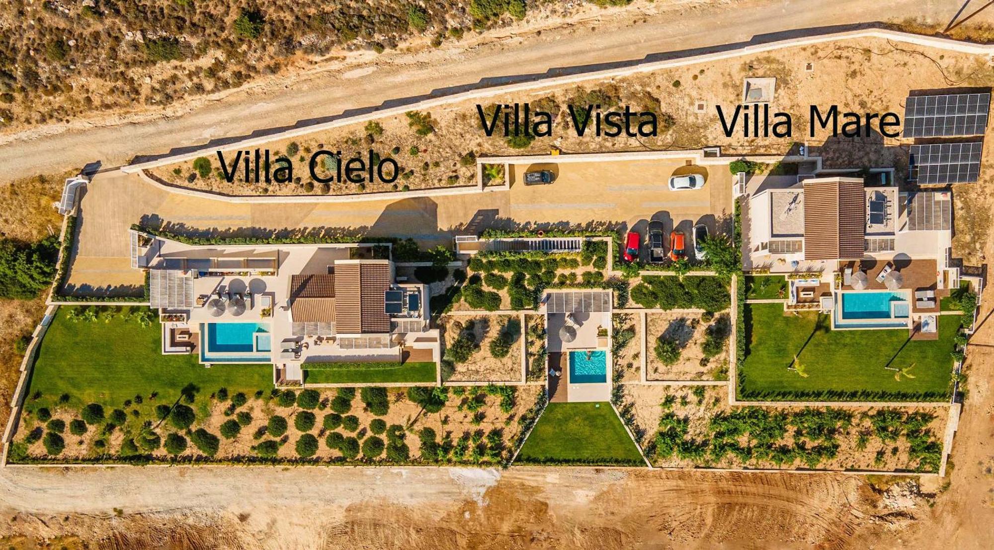 Cielo E Mare Villas I "Free" Heated Pools & Seaview Falasarna Exterior photo