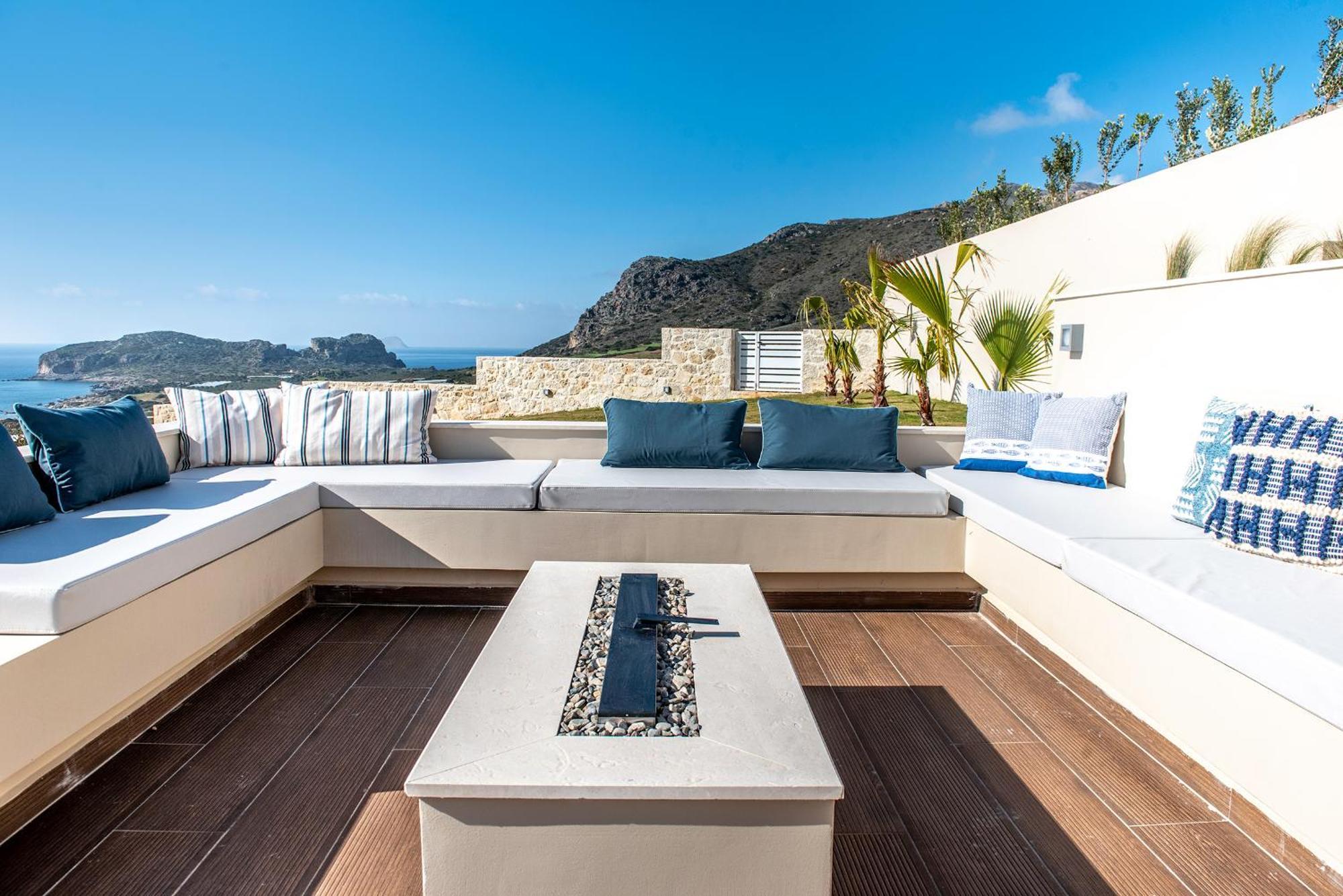 Cielo E Mare Villas I "Free" Heated Pools & Seaview Falasarna Exterior photo