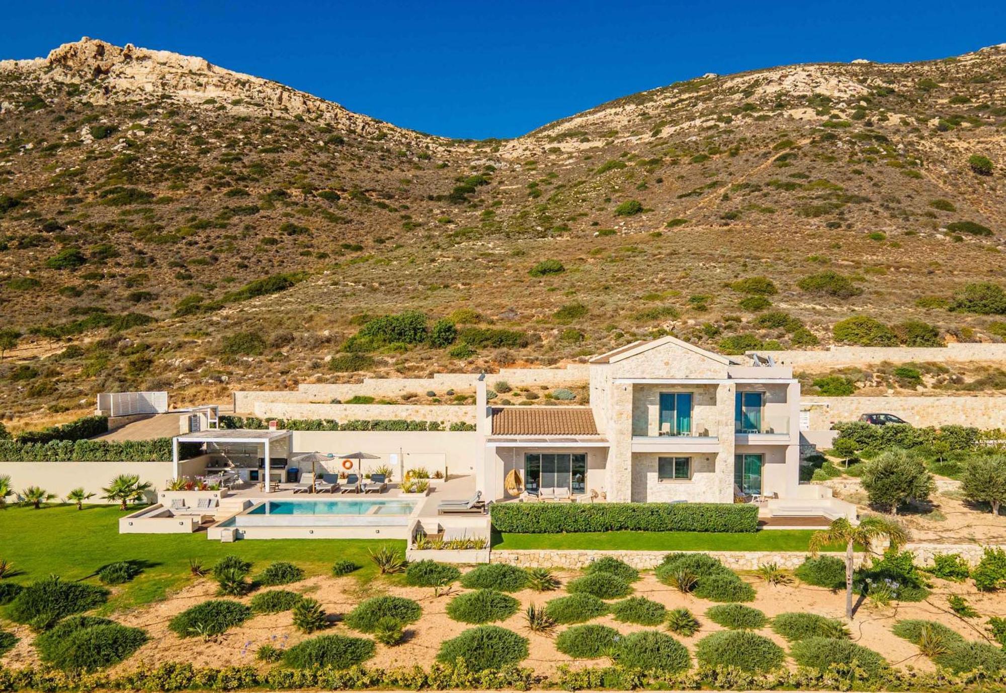 Cielo E Mare Villas I "Free" Heated Pools & Seaview Falasarna Exterior photo
